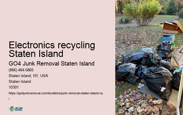 Electronics recycling Staten Island bed frame disposal