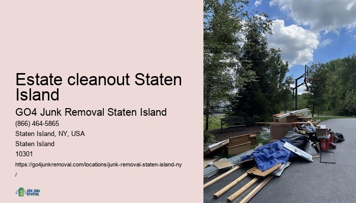 Affordable junk removal service Estate cleanout Staten Island