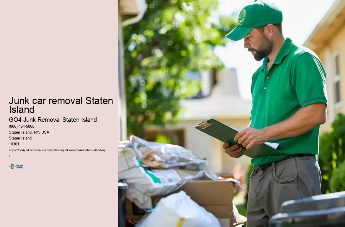 Appliance recycling Junk car removal Staten Island