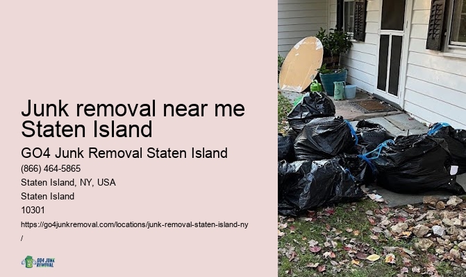 Junk removal near me Staten Island debris hauling