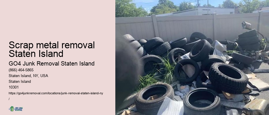 Scrap metal removal Staten Island hoarding cleanup service