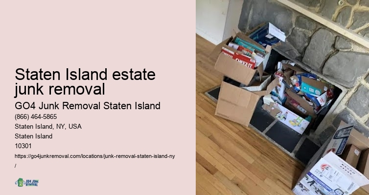 Junk hauling Staten Island estate junk removal