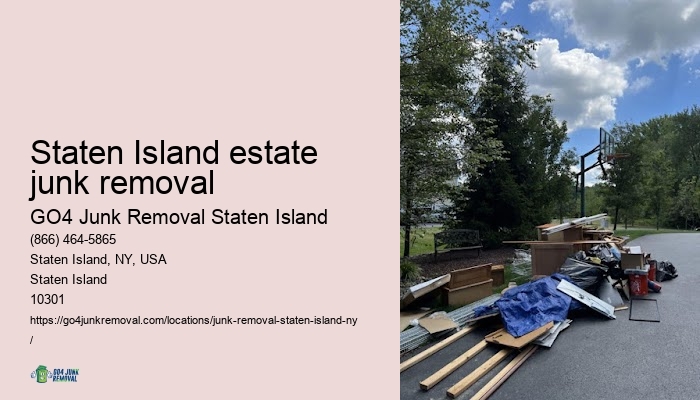 Reliable junk removal Staten Island estate junk removal