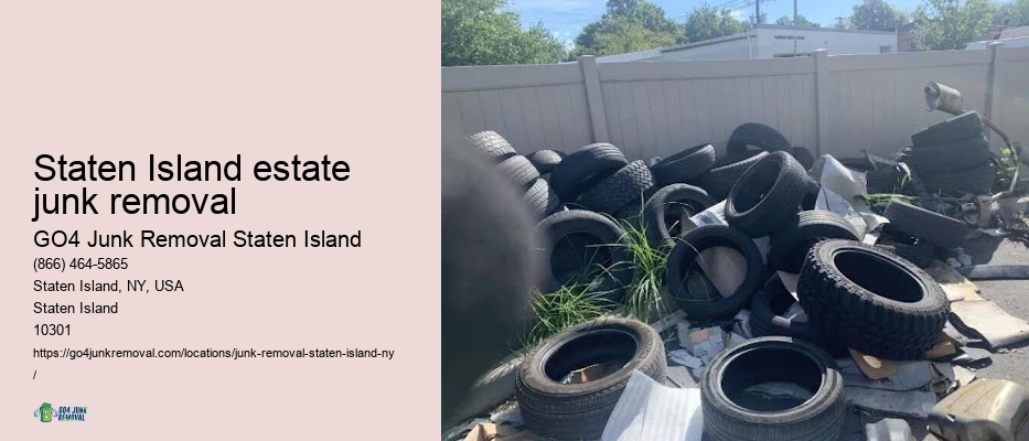 Furniture disposal Staten Island estate junk removal