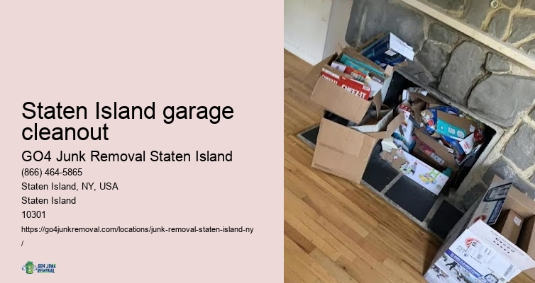 Old mattress removal Staten Island garage cleanout