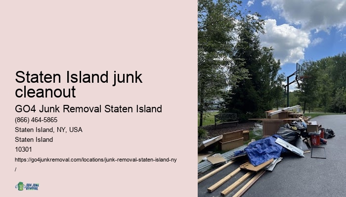 Staten Island junk cleanout junk removal service