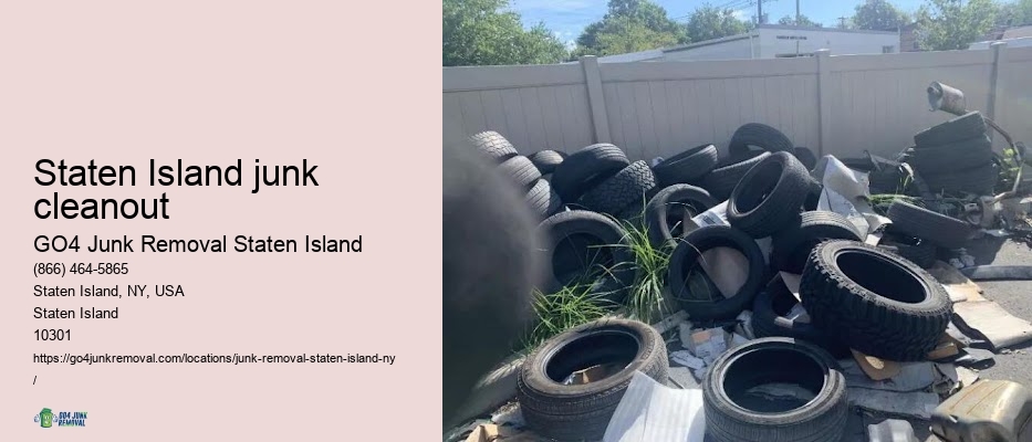 Residential garbage removal Staten Island junk cleanout