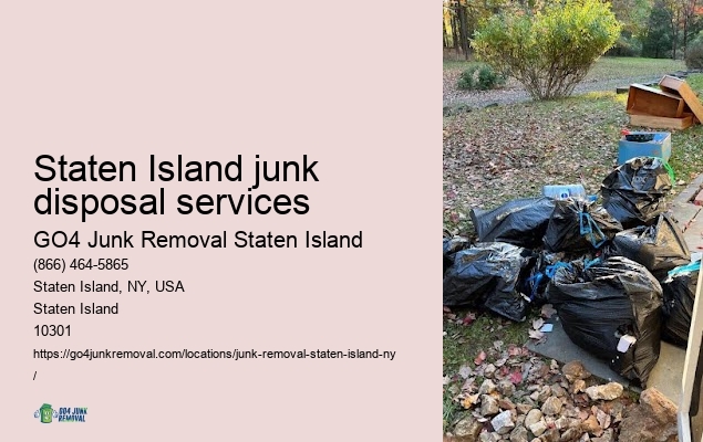 Staten Island junk disposal services garage junk removal