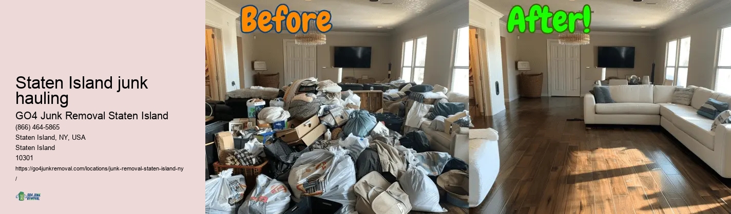 Staten Island junk hauling cleanout services