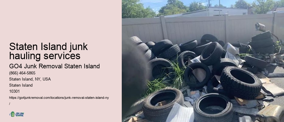 Staten Island junk hauling services office furniture removal