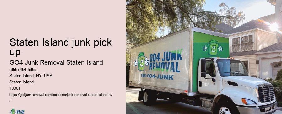 Staten Island junk pick up basement junk removal