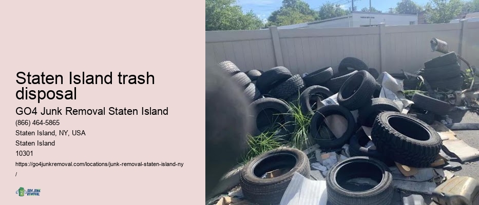 Staten Island trash disposal disaster debris removal