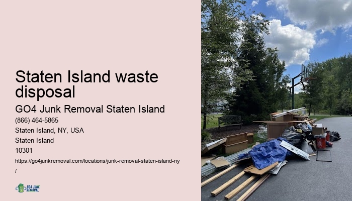 Staten Island waste disposal junk hauling service