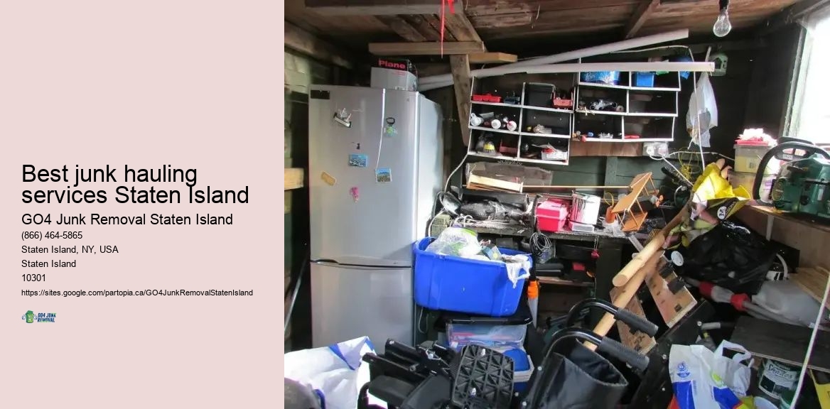 Best junk hauling services Staten Island junk removal companies