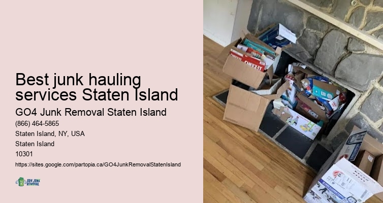 Best junk hauling services Staten Island yard cleanup