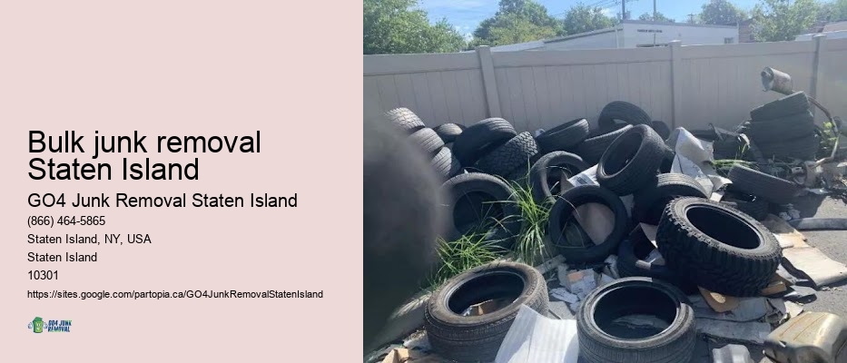 Junk removal company Bulk junk removal Staten Island