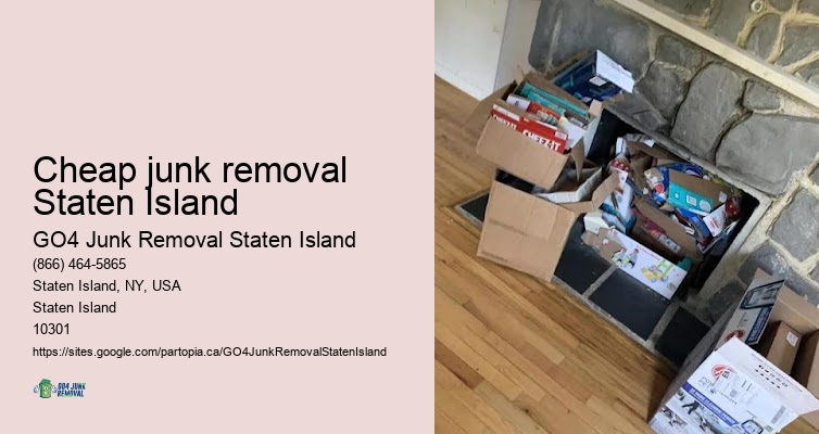 Commercial junk removal Cheap junk removal Staten Island