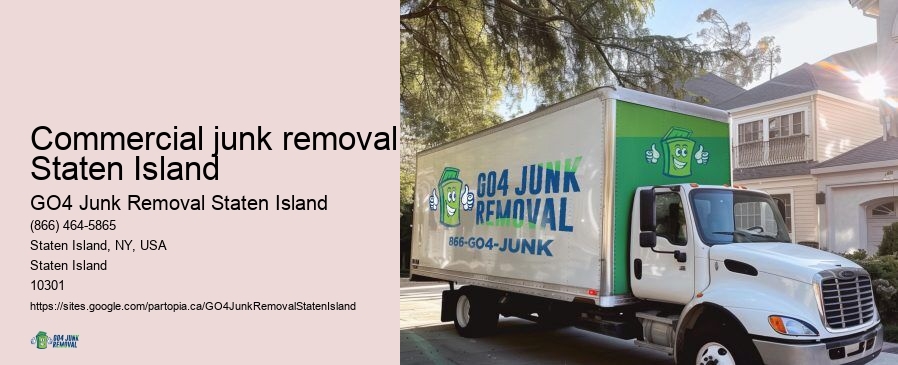 Commercial junk removal Staten Island light fixture removal