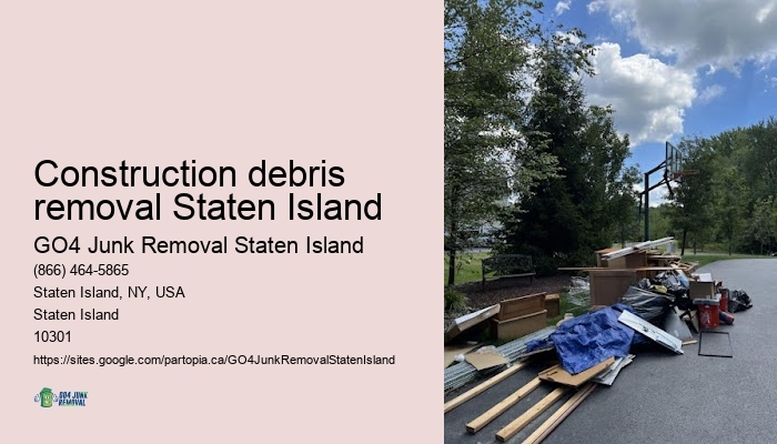 Junk car removal Construction debris removal Staten Island