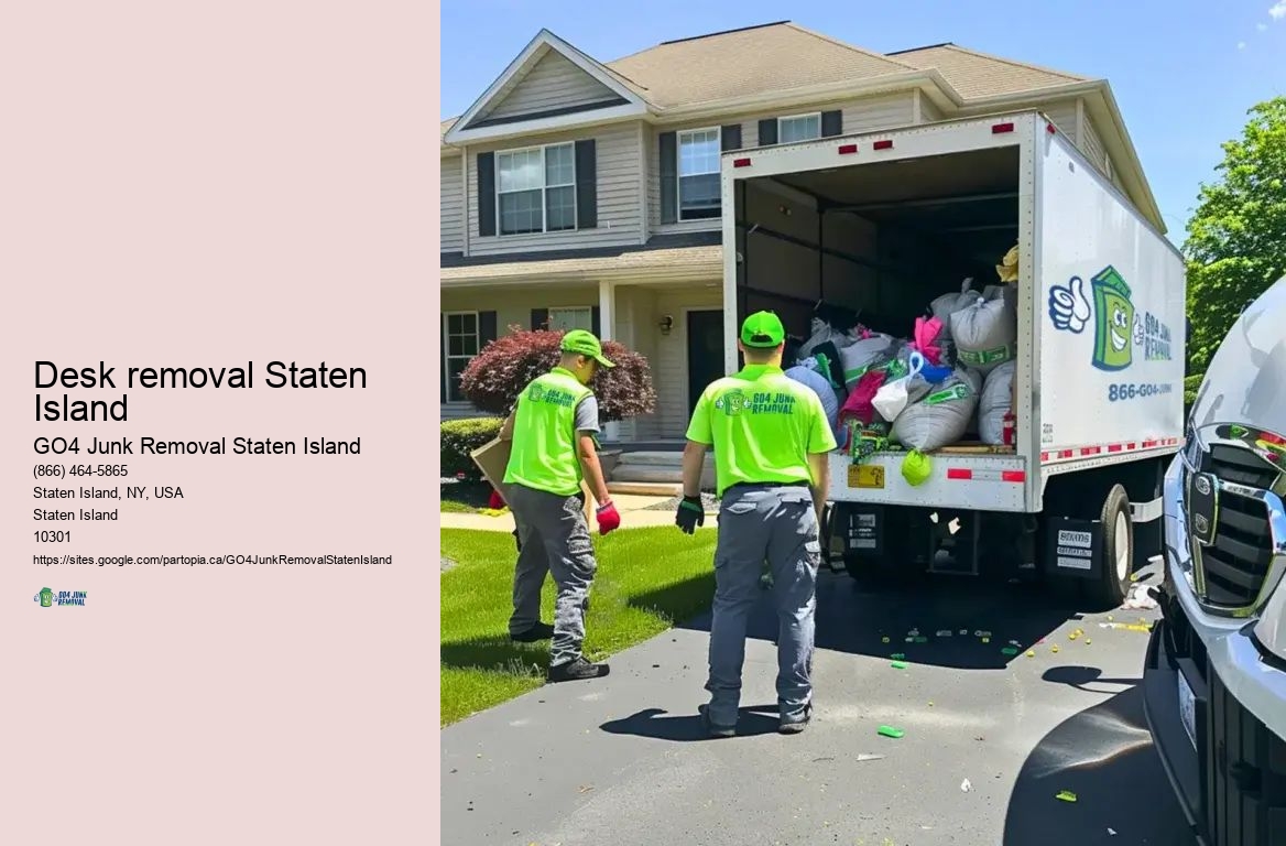 Refrigerator removal Desk removal Staten Island