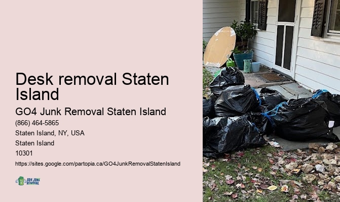 Old furniture removal Desk removal Staten Island