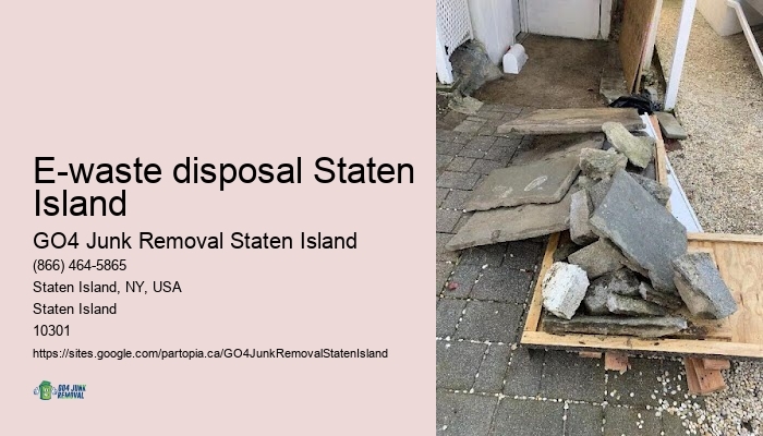 Business junk removal E-waste disposal Staten Island