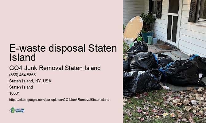 E-waste disposal Staten Island junk disposal company