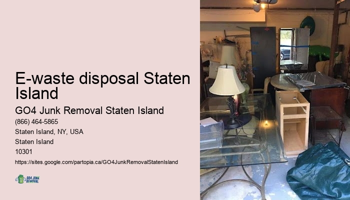 E-waste disposal Staten Island eco-friendly junk removal