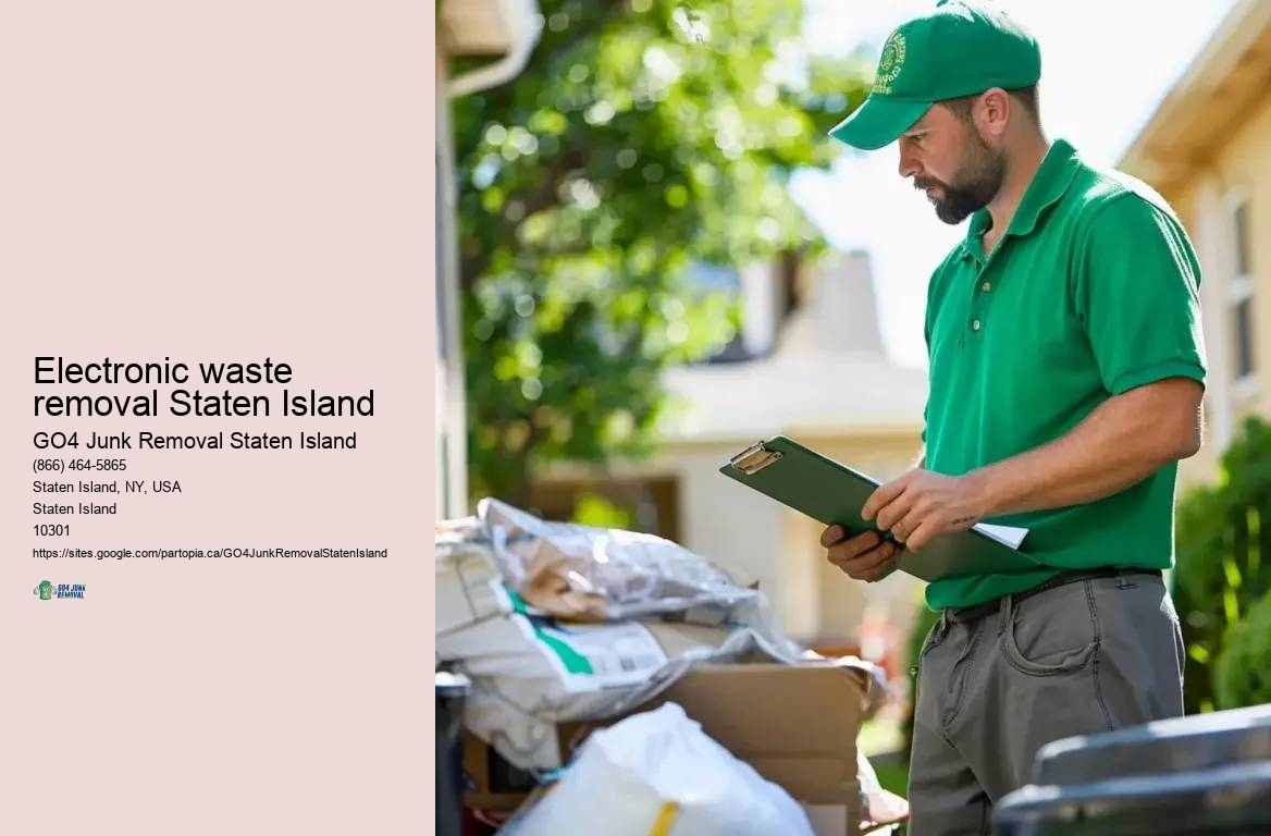 Electronic waste removal Staten Island furniture removal