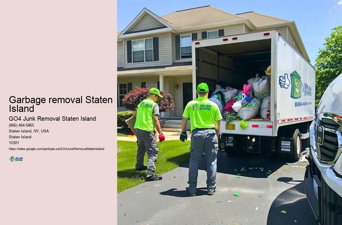 Garbage removal Staten Island moving debris removal