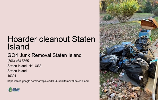 Hoarder cleanout Staten Island commercial waste disposal