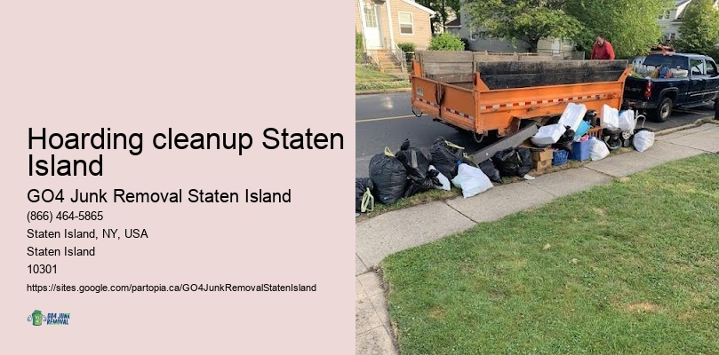 Hoarding cleanup Staten Island e-waste recycling