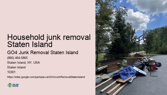 Garage cleanout Household junk removal Staten Island