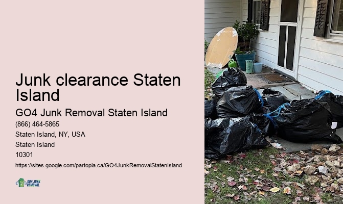Junk clearance Staten Island junk hauling prices
