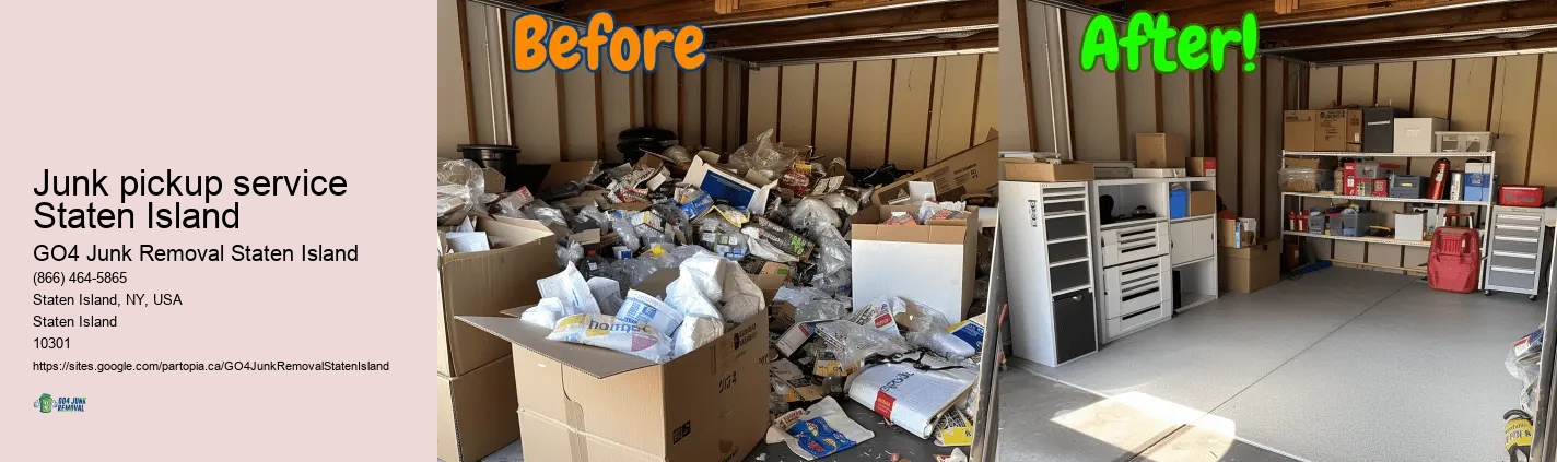 Commercial rubbish removal Junk pickup service Staten Island