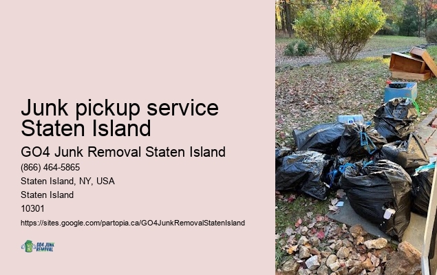 Reliable bulk trash removal Junk pickup service Staten Island