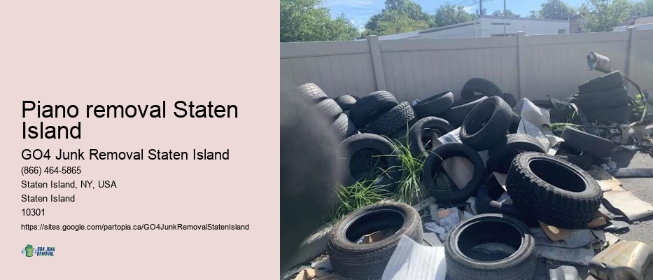 Apartment cleanout Piano removal Staten Island
