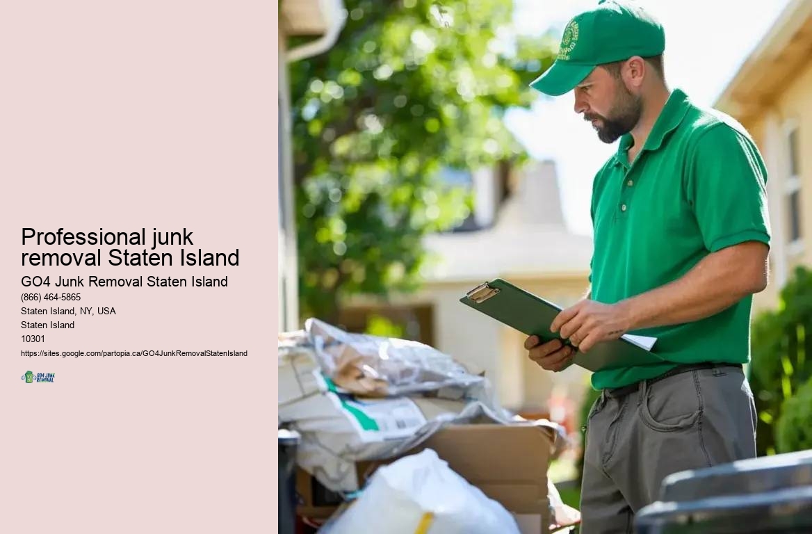 Commercial property cleanout Professional junk removal Staten Island