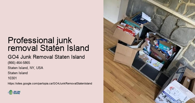 House cleanout Professional junk removal Staten Island