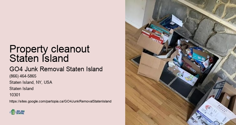 Reliable mattress recycling Property cleanout Staten Island