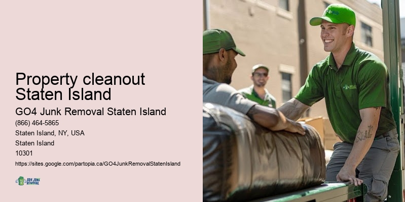 Quick residential cleanout Property cleanout Staten Island