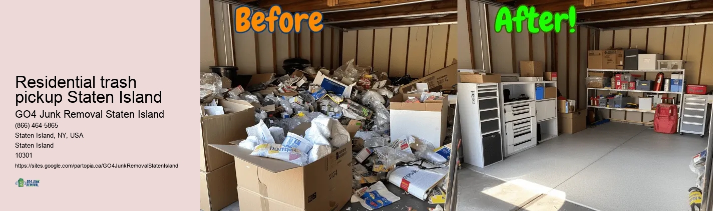 Clutter cleanup Residential trash pickup Staten Island