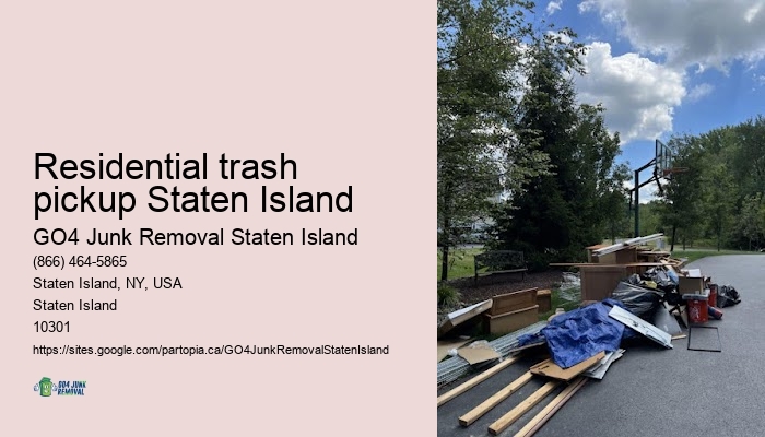 Efficient junk removal Residential trash pickup Staten Island
