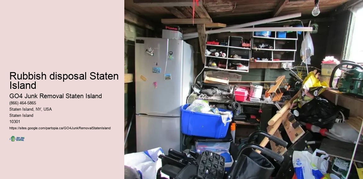 Eco-friendly junk removal Rubbish disposal Staten Island