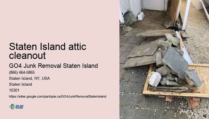 Professional cleanout Staten Island attic cleanout