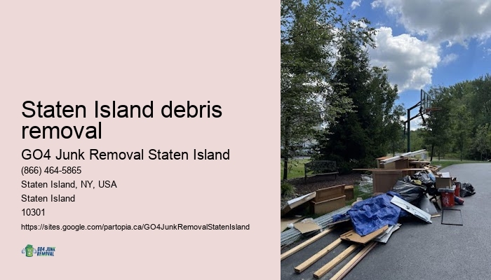Pool removal Staten Island debris removal