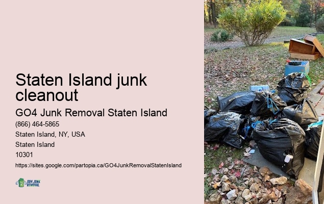 Residential cleanout Staten Island junk cleanout
