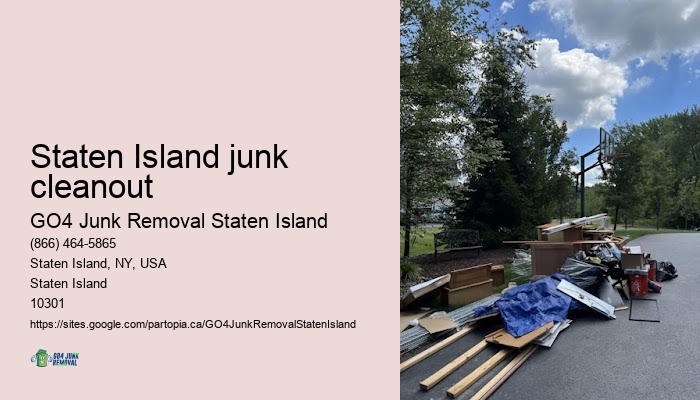 Staten Island junk cleanout TV recycling
