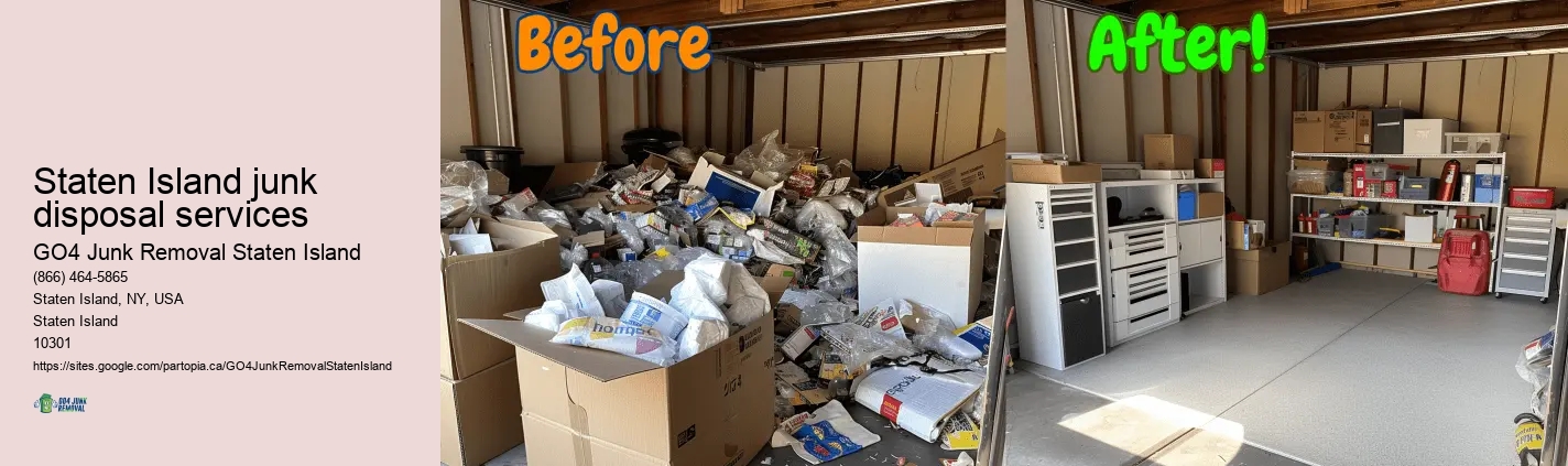 Residential cleanout Staten Island junk disposal services