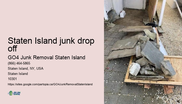 Staten Island junk drop off brush removal